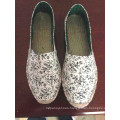 new style cheap canvas women cloth shoes manufactuer